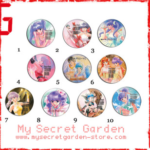 Creamy Mami The Magic Angel 魔法の天使クリィミーマミ Anime Pinback Button Badge Set 3a or 3b ( or Hair Ties / 4.4 cm Badge / Magnet / Keychain Set )